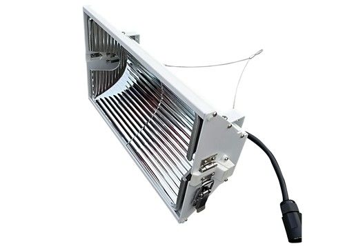 1000W MH 더블 엔드 반사경 알루미늄 후드 HPS CDM 630W 268g