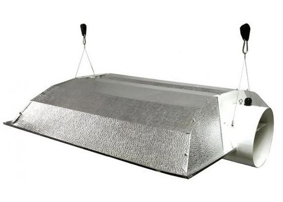 8 인치 HPS 1000w 공랭식 진공 관 반사기 MH 평방 성장하는 영역