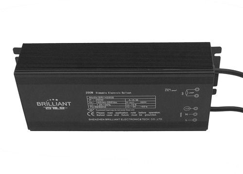 250W 디지털 안정기, HPS MH CDM 광도 조절이 가능한 전자식 점등 장치