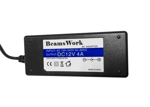 12V4A 교체 AC 어댑터, 48W 100Vac 조정 가능한 DC 전원 공급 장치