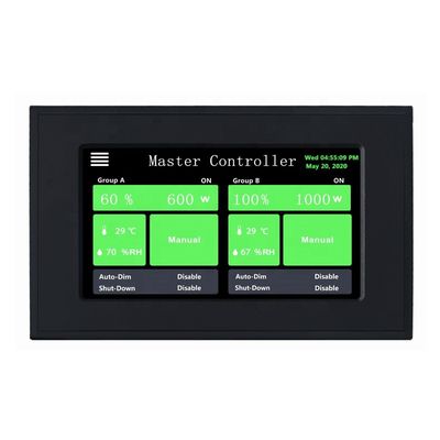 듀얼 채널 CMH HVAC 0 10V 컨트롤러 HPS 5V DC 스마트 조명 컨트롤러