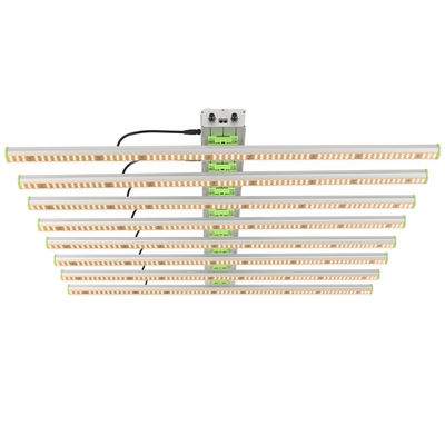 600W 1560μMol 식물 LED 성장 조명 6 막대 EPAR 380nm-760nm